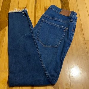 Madewell 10” High Rise Women’s Jeans Size 30